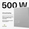 Infrazářič Blumfeldt 500 W – nástěnný, Smart Mirror s LED Náhled obrázku produktu 2