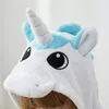 Schlafanzug Onesie Kigurumi Verkleidung Kostüm Weiß Einhorn Produktbild-Vorschau 10