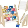 Obubu Montessori knihovna pro děti, 5 polic, dětská Náhled obrázku produktu 1