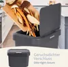 ONVAYA® Komposteimer für die Küche ǀ Anthrazit ǀ Produktbild-Vorschau 7