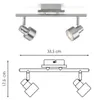Besselink licht D900620-20, GU10, 2 Glühbirne(n), LED, 345 Produktbild-Vorschau 6