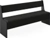 Banc d'angle Vicco Roman Noir 41.5x166.6cm, Model 40233 Voir les images du produit 1