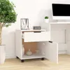 Cartella mobile con rotelle Bianco 45x38x54 cm Materiale a Anteprima dell’immagine prodotto 14