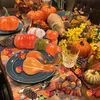 96 sztuk sztucznych dyń dekoracja Halloween Święto Podgląd zdjęcia produktu 5
