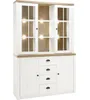Buffet Armadio buffet Provence 130cm pino rovere bianco Anteprima dell’immagine prodotto 3