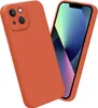 Cadorabo Hülle für Apple iPhone 14 Schutz Hülle in Orange Produktbild-Vorschau 4