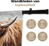 MuchoWow® Wandteppich Wandbehang Schottisches Hochlandrind Produktbild-Vorschau 3