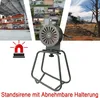 Syrena alarmowa, stop aluminium, średnica 230 mm, wysokość Podgląd zdjęcia produktu 4