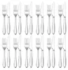 Gabel und Messer Set, 24 Stück Edelstahl Steakbesteck Set Produktbild-Vorschau 1