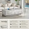 tectake® Couchtisch Lasley inkl. Bodenschoner, Produktbild-Vorschau 2