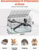 VEVOR Hamsterkäfig, 360° Sicht Transparenter Produktbild-Vorschau 3