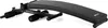 A black sit-up bench on a white background. Náhľad obrázku produktu