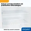 Interior view of a refrigerator or freezer with shelves. Produktbild-Vorschau