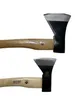 2 tlg Set Axt 600 1000 g Beil Gartenaxt Spaltaxt Spaltbeil Produktbild-Vorschau 4