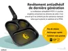 poêle à œufs au plat endusor pour tous les types de cuisinières pour cuire des œufs poêle pour œufs Voir les images du produit