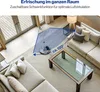 A fan oscillating in a living room setting. Podgląd zdjęcia produktu