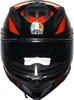 AGV K7 Taurax Helm, schwarz/rot, L (59/60) Produktbild-Vorschau 2