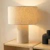 Lindby Tischleuchte Elfie, Ø 35 cm, beige, Leinen, E27 Produktbild-Vorschau 2