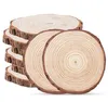 16 Stück Holzscheiben 20-23 cm Durchmesser, Runde Produktbild-Vorschau 1