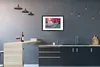 MuchoWow® Gerahmtes Poster Wasserfall - Regenbogen - Bäume Produktbild-Vorschau 2