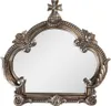 Clayre & Eef Spiegel Krone 30x30 cm Silberfarbig Kunststoff Produktbild-Vorschau 1