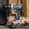 Trapano a percussione a batteria 20V 50 Nm, 2 batterie da Anteprima dell’immagine prodotto 7