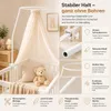 Best for Kids canopy pole | Asta bianca per lettino con Anteprima dell’immagine prodotto 3