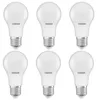6 ampoules LED Osram A60 8,5 W = 60 W, culot E27, finition Voir les images du produit 1