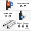Collage of faucet features and components. Anteprima dell’immagine prodotto