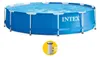 aufstellpool mit Pumpe 28212GN 366 x 76 cm blau Produktbild-Vorschau 13