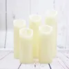 Bezplamenné svíčky LED Ivory Real Wax Svíčky na baterie s Náhled obrázku produktu 1
