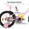 Joystar 14 Zoll Mädchenfahrrad mit Puppensitz und Korb, Produktbild-Vorschau 3