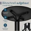 Beautissu Bistrotisch Bistroni WP Ø80xH70cm Schwarz Produktbild-Vorschau 2
