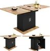 Flieks table de repas extensible avec armoire, table Voir les images du produit 4
