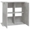 Supporto per acquario grigio cemento 81x36x73 cm materiale Anteprima dell’immagine prodotto 6