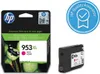 A product shot of an HP ink cartridge box and the cartridge itself, along with a quality assurance badge. Náhled obrázku produktu