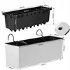 Prosperplast Blumentopf | Urbi Case | Weiß | 60 cm Produktbild-Vorschau 3