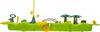 Starplast Jungle Water Fun Trolley verde | Giostra d'acqua Anteprima dell’immagine prodotto 3