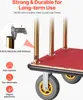 VEVOR carrello portabagagli per hotel, portata 680 kg, Anteprima dell’immagine prodotto 3