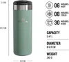 Stanley The AeroLight™ Transit Mug .47L - metaliczny łupek Podgląd zdjęcia produktu 2