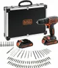 wiertarko-wkrętarka 18 V CDC18BAFC-QW BLACK+DECKER Podgląd zdjęcia produktu 1