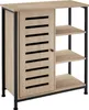 Buffet 71x32x82cm - Bois clair industriel, Chêne Sonoma, Voir les images du produit 1