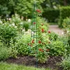 Vilde | Garten-Obelisk Metall Grün - 33x32x190 cm - Produktbild-Vorschau 6