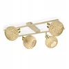Luxolar LED Rahmen Deckenlampe 4-flammig E27 Rattan Boho Produktbild-Vorschau 2