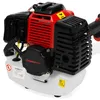 Close-up view of a red and black gasoline-powered sweeper engine. Produktbild-Vorschau