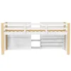 Flieks kinderbed, hoogslaper, 90x200 cm, met 2 planken, Productafbeelding-voorbeeld 8