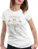 style3 Vitruvianischer Mensch mit Kurzhantel Damen T-Shirt Produktbild-Vorschau 1