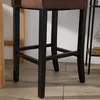 home24 Barstuhl (2er-Set) - Braun - Microfaser - Gummibaum Produktbild-Vorschau 9