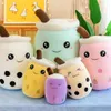360Home Plüschtiere Milchteetasse Puppen Puppen Niedliche Produktbild-Vorschau 4