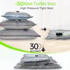 Vakuové sáčky na oblečení s elektrickým čerpadlem, 9 kusů Náhled obrázku produktu 5